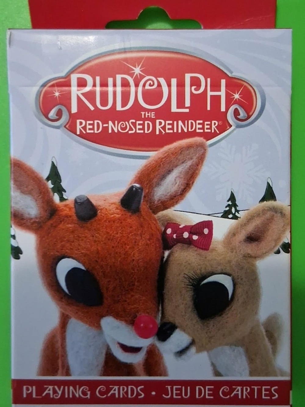 New Rudolph The Red Nosed Reindeer Playing Cards